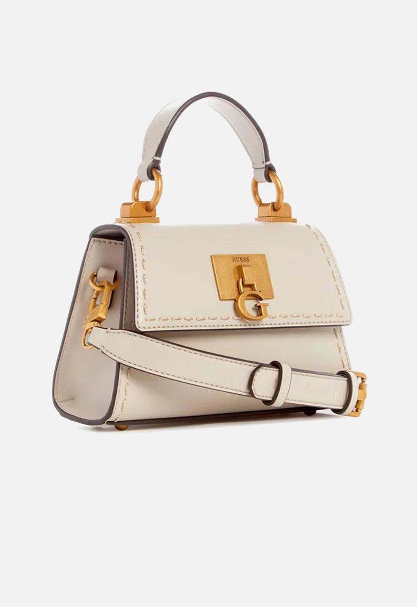 GUESS - Stephi mini crossbody flap - stone