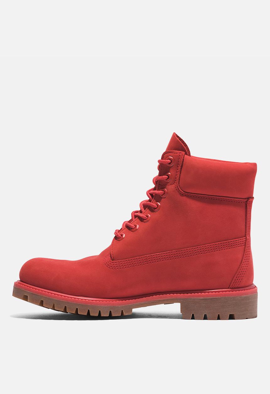 Timberland - 6in premium boot - medium red nubuck
