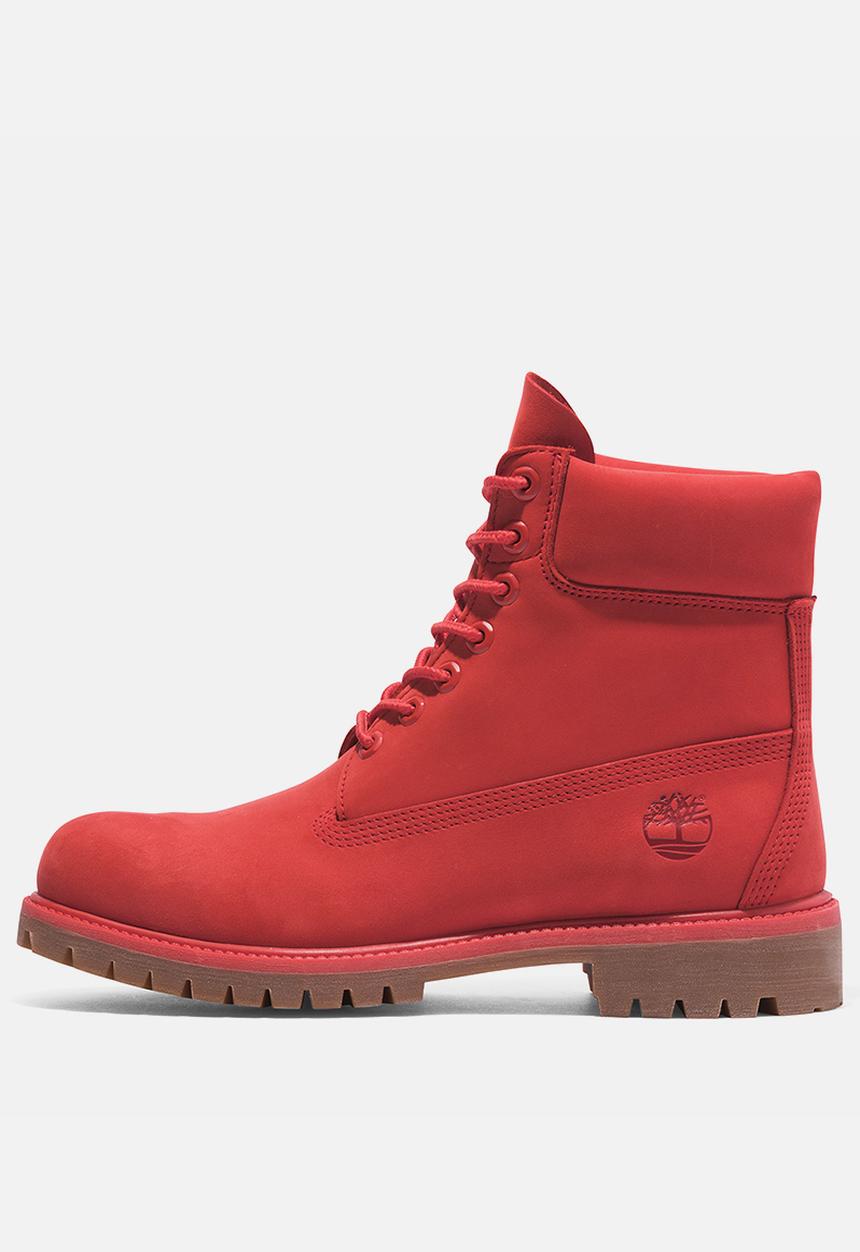 Timberland - 6in premium boot - medium red nubuck