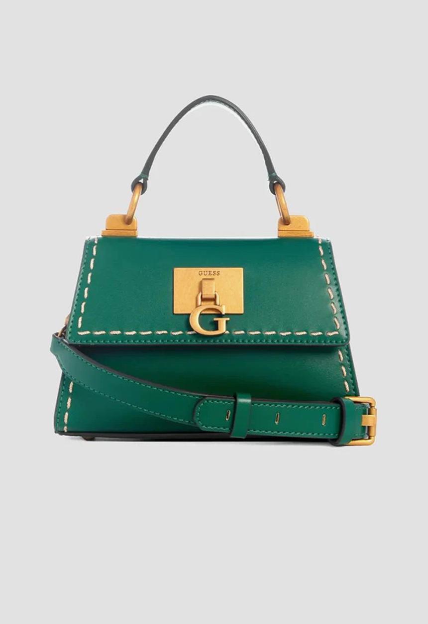 GUESS - Stephi mini crossbody flap - forest