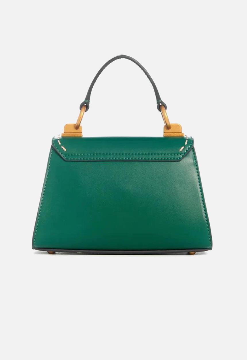 GUESS - Stephi mini crossbody flap - forest
