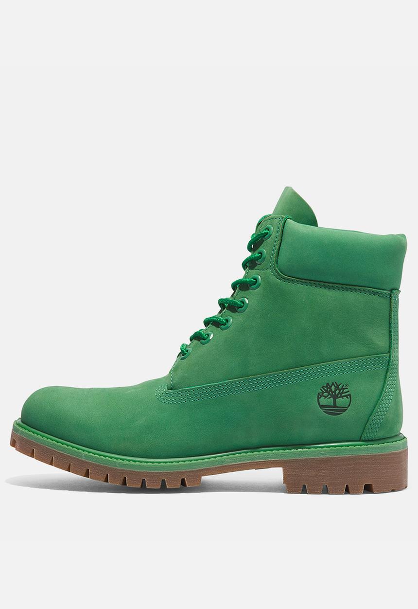 Timberland - 6in premium boot - medium green nubuck