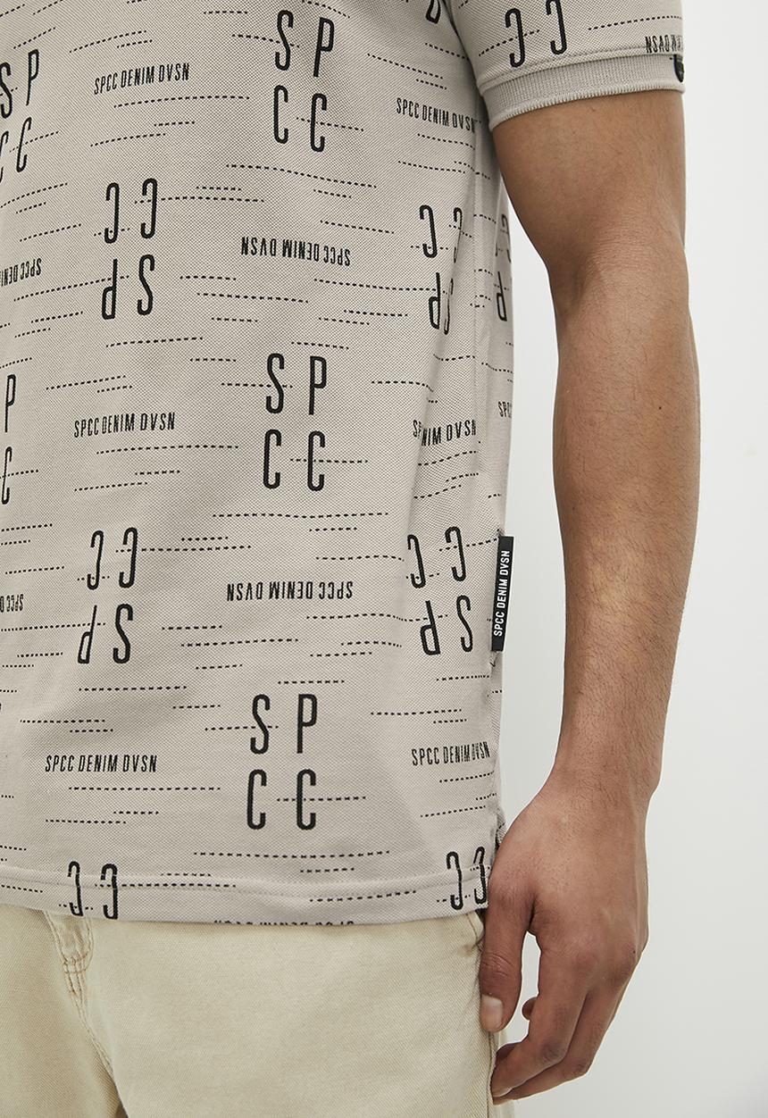 S.P.C.C - Scarrow golfer - bone