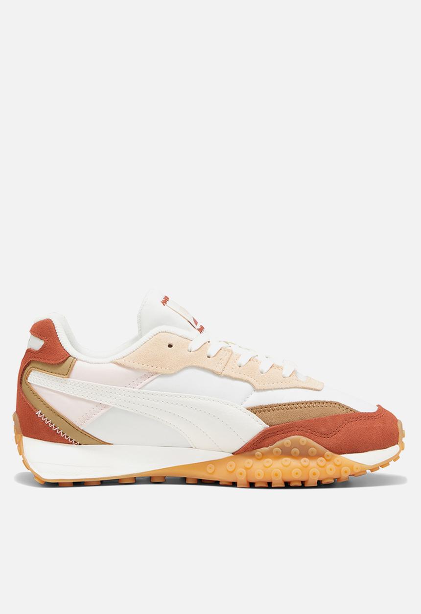 PUMA - Blacktop rider - warm white-apple cider
