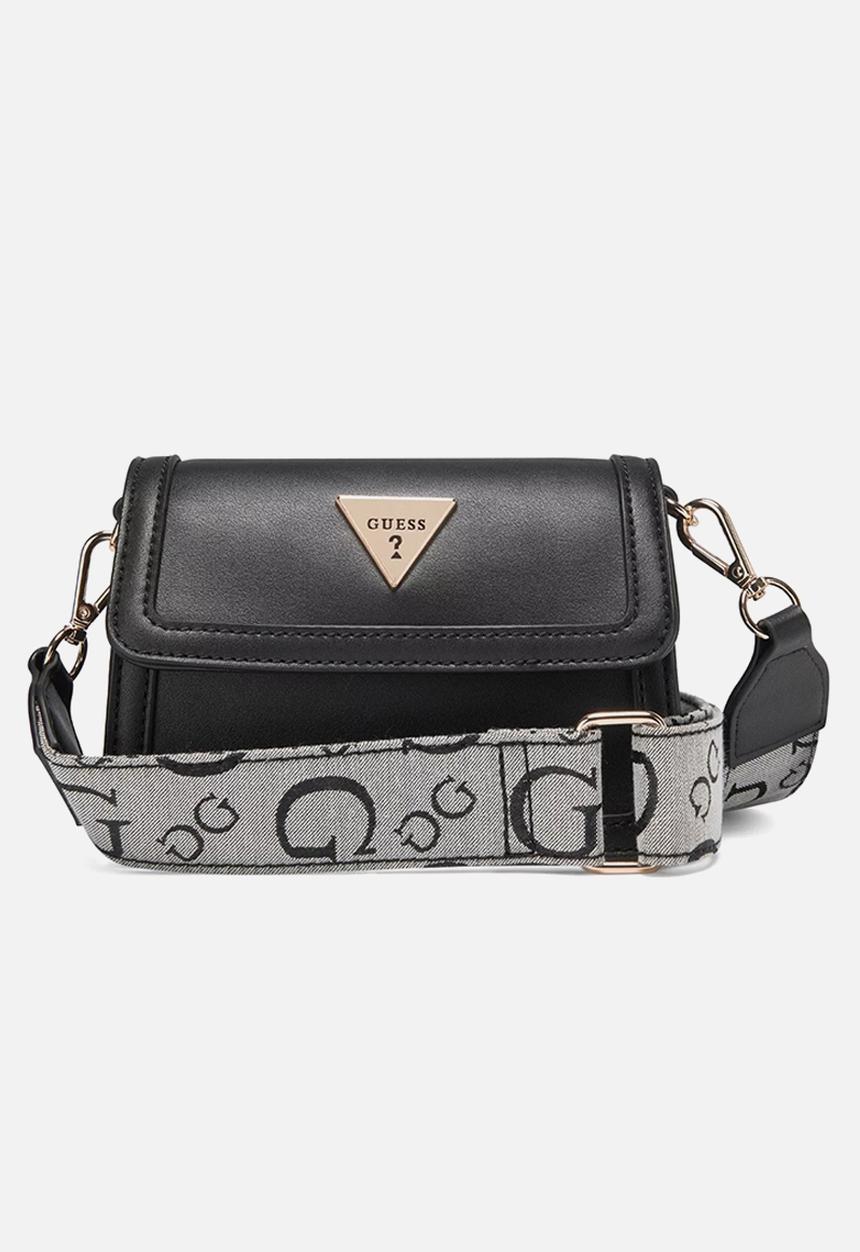 GUESS - Chai mini crossbody flap - black
