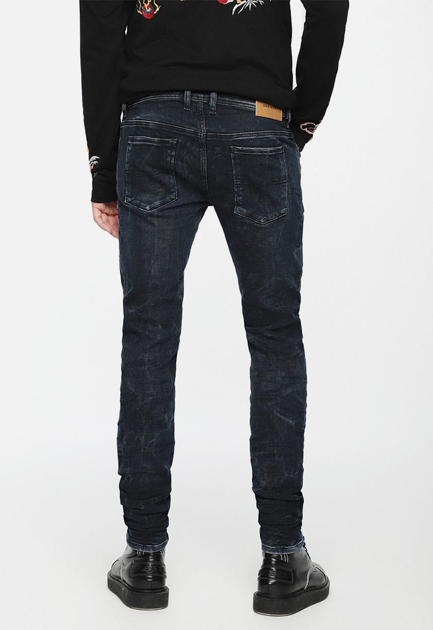 Diesel  - Sleenker L.32 trousers - black & dark grey