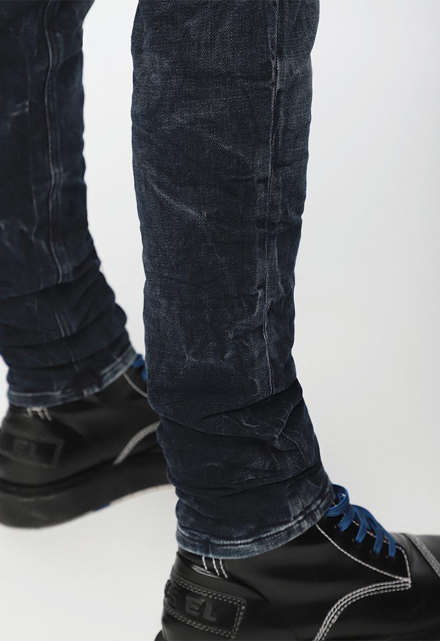 Diesel  - Sleenker L.32 trousers - black & dark grey