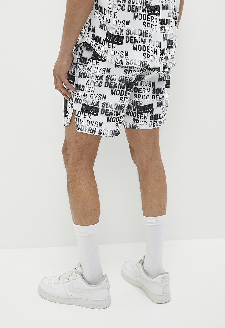 S.P.C.C - Bates swim short - optical white