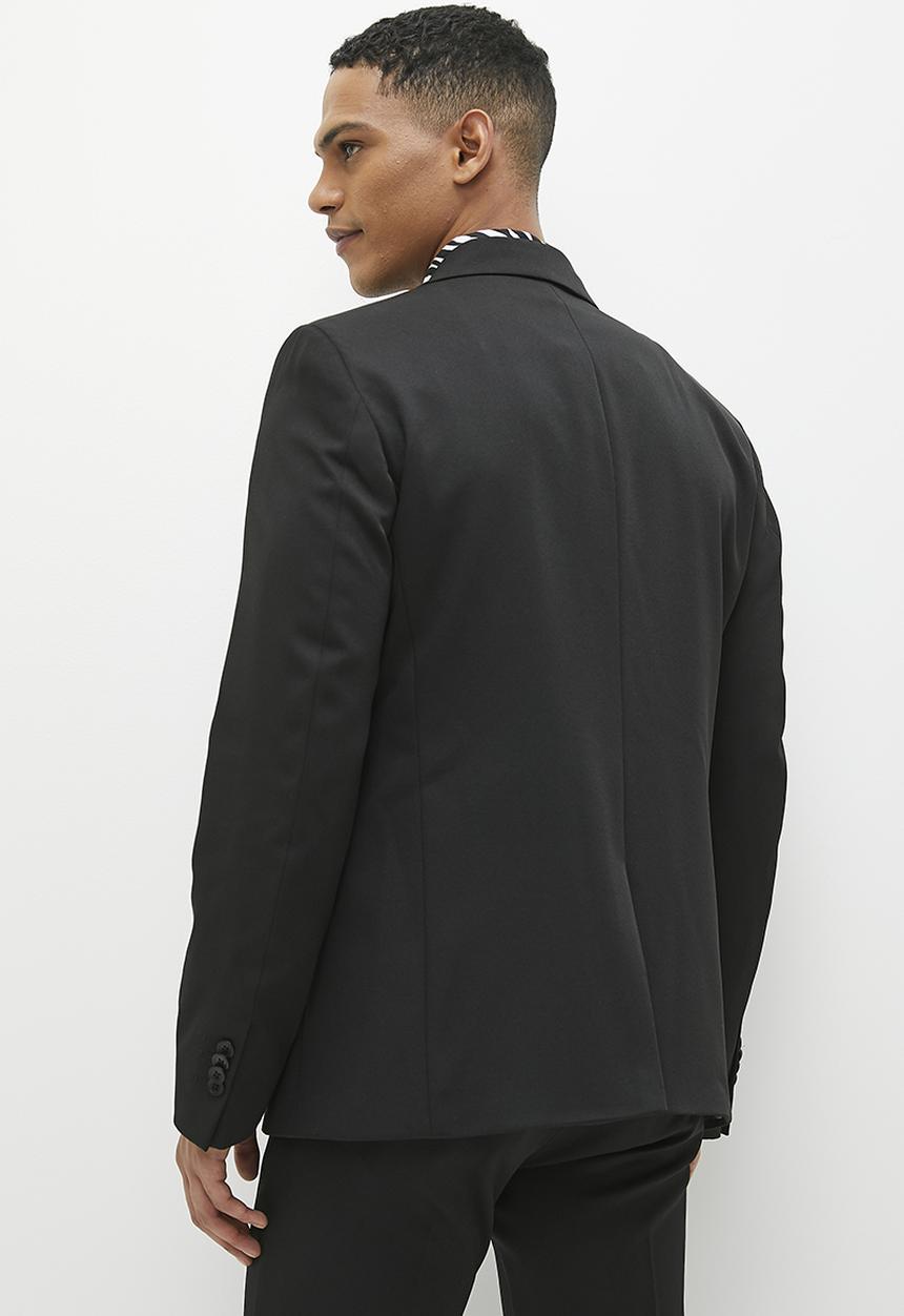 Superbalist - Skinny fit blazer - black