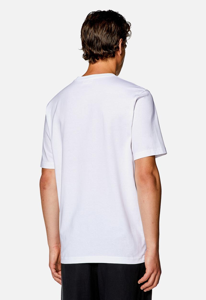 Diesel  - T-Just-L19 T-shirt - White with graphic