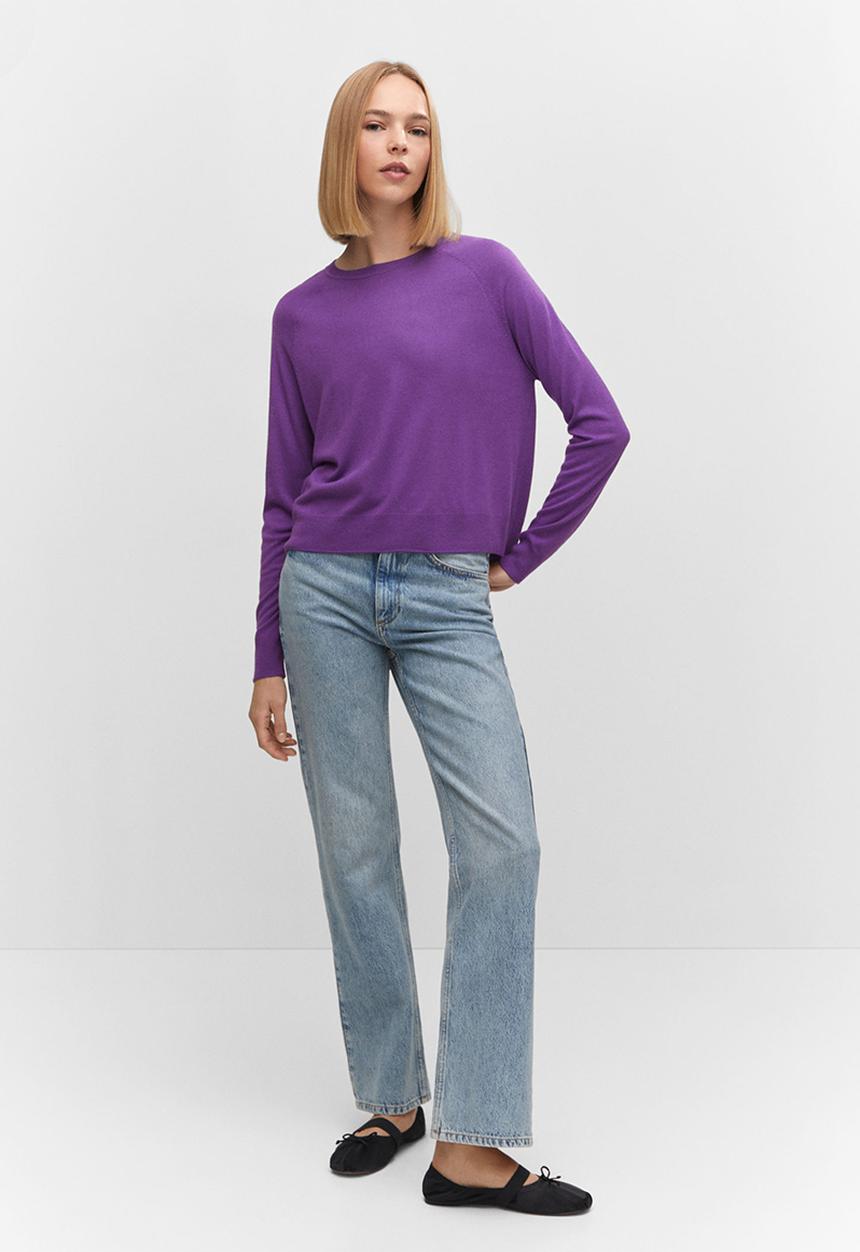 MANGO - Sweater lucca - mid-purple