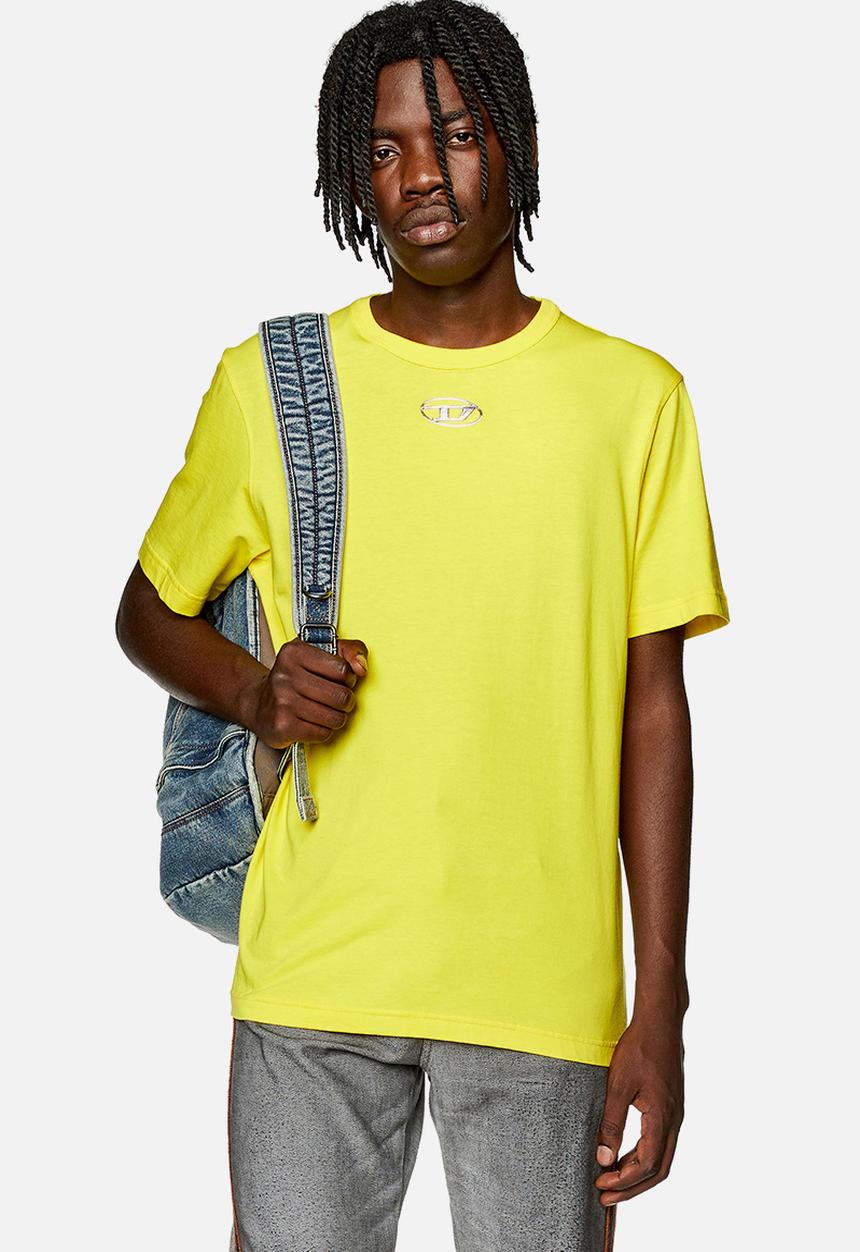 Diesel  - T-just-od T-shirt - Bright yellow