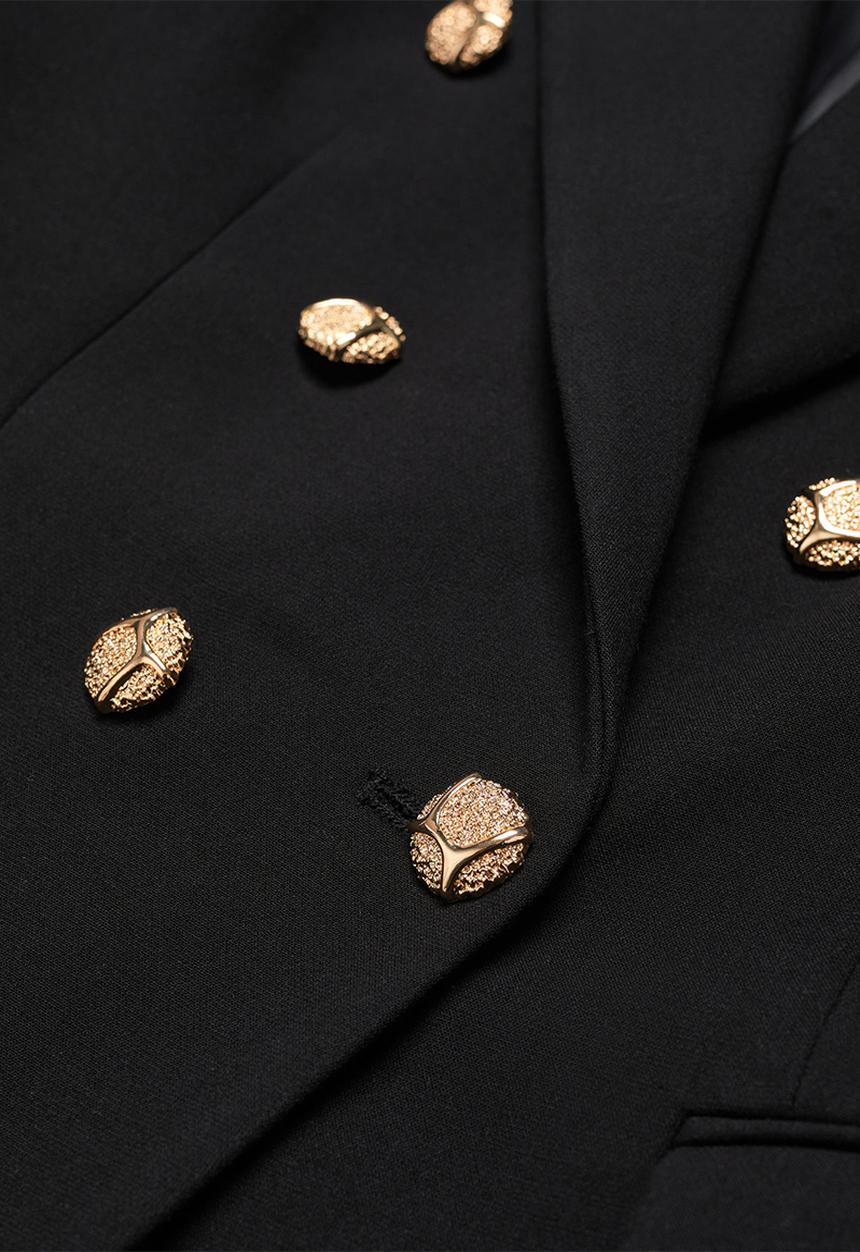 MANGO - Blazer olivia - black
