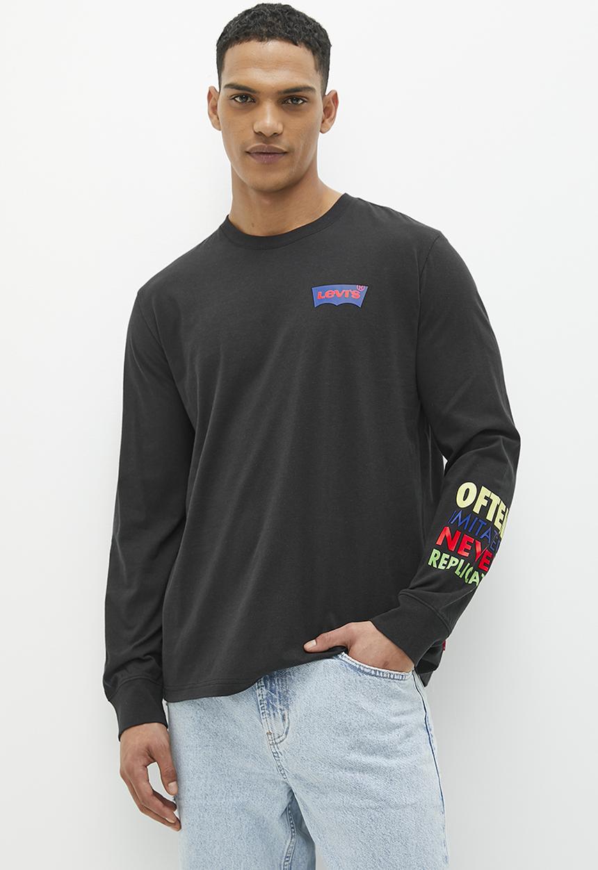 Levi’s® - Relaxed long sleeve graphic tee - black 