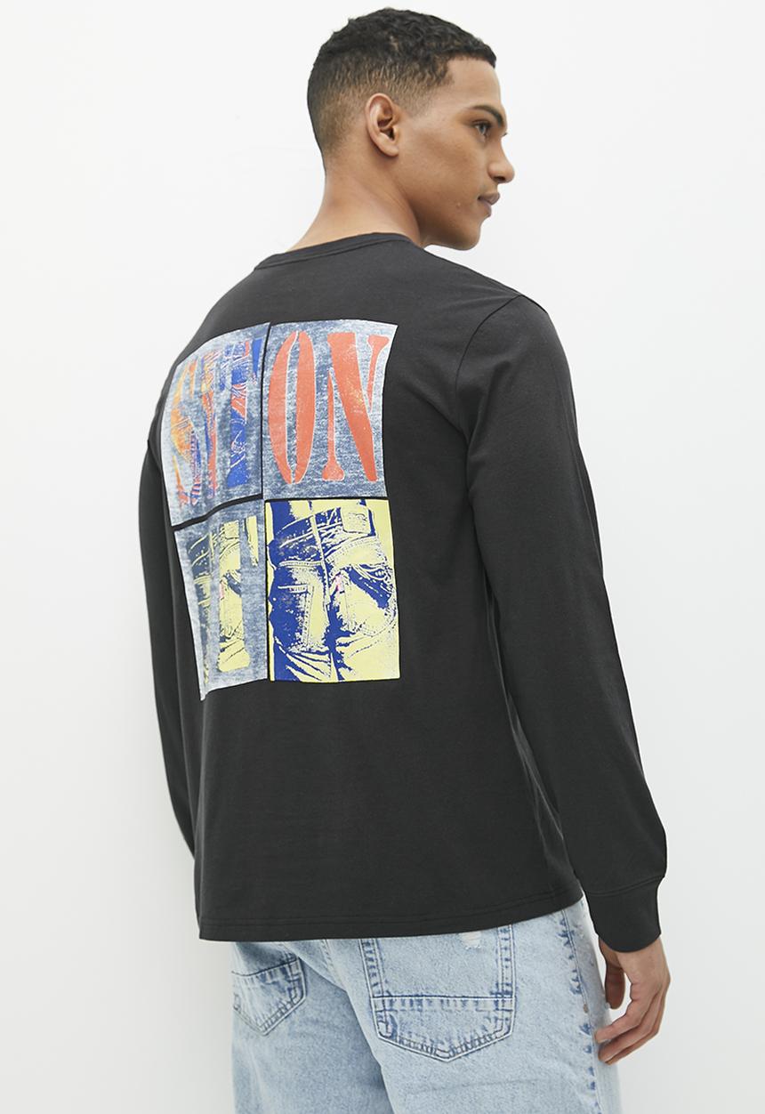 Levi’s® - Relaxed long sleeve graphic tee - black 