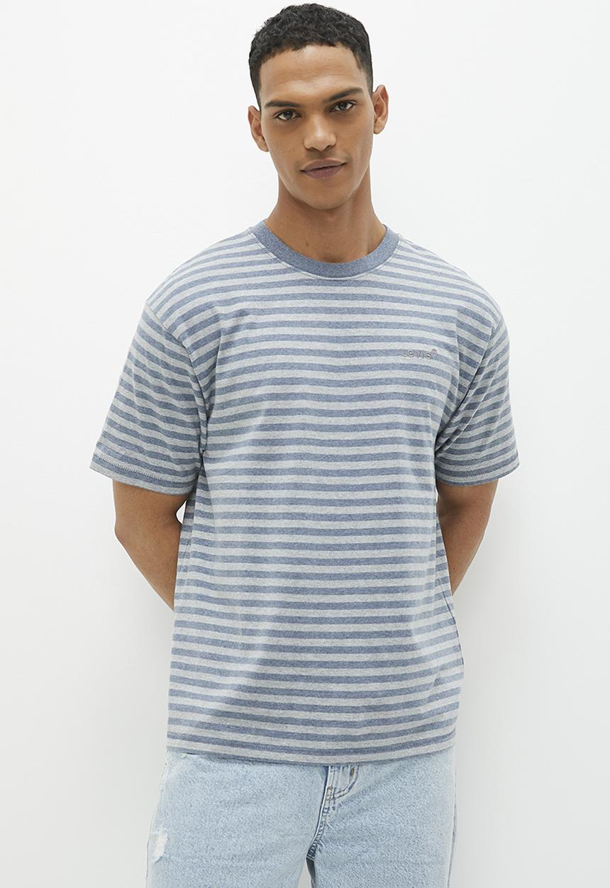 Levi’s® - Red tab vintage tee - carlisle stripe indigo