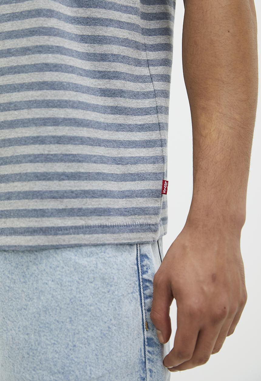 Levi’s® - Red tab vintage tee - carlisle stripe indigo