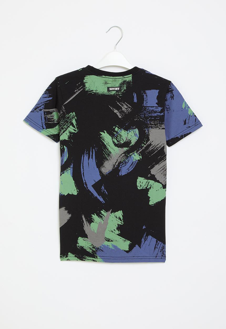 SOVIET - Boys fashion tee - black