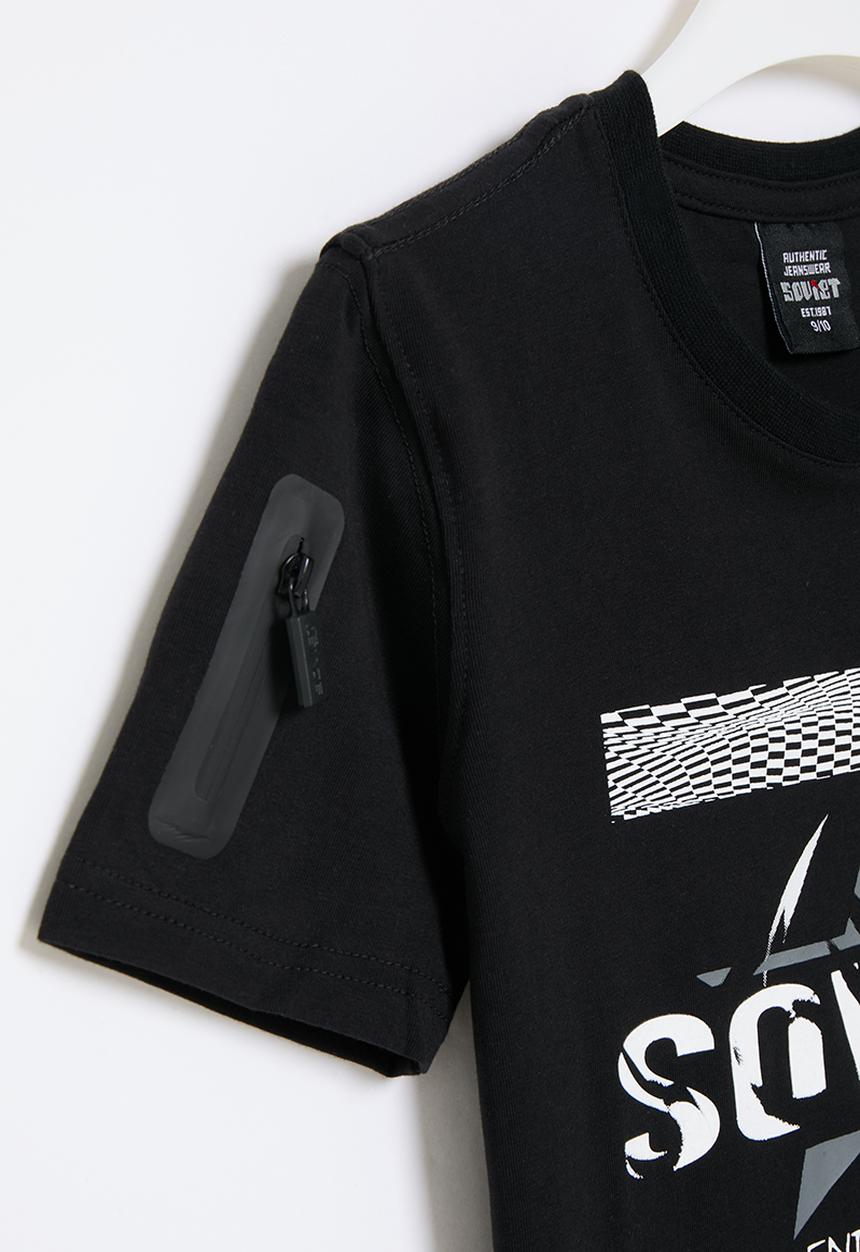 SOVIET - Boys fashion tee - black