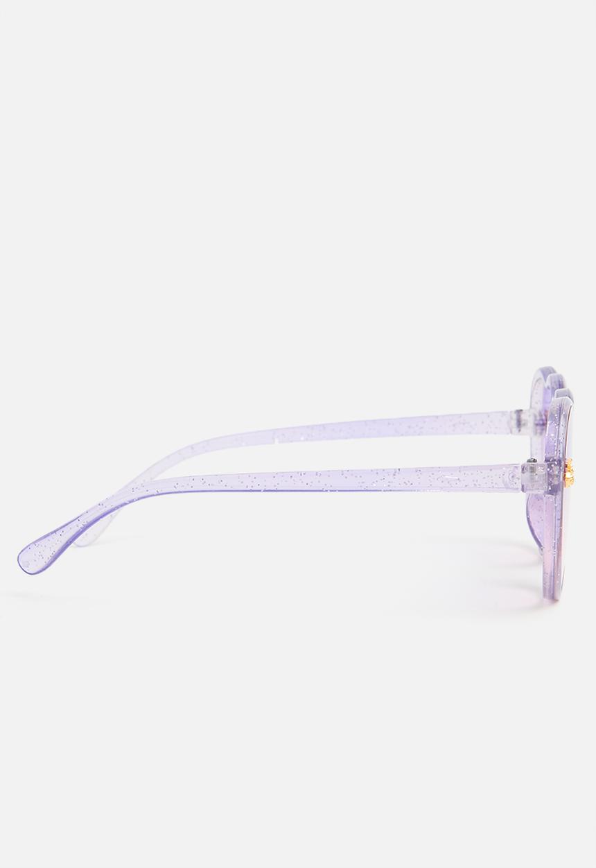 Pop Candy - Heart shaped sunglasses - purple