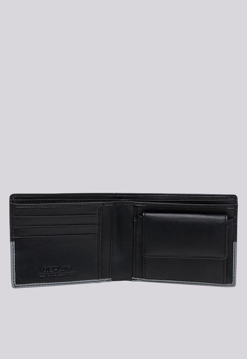Replay - Wallet - dark grey & black