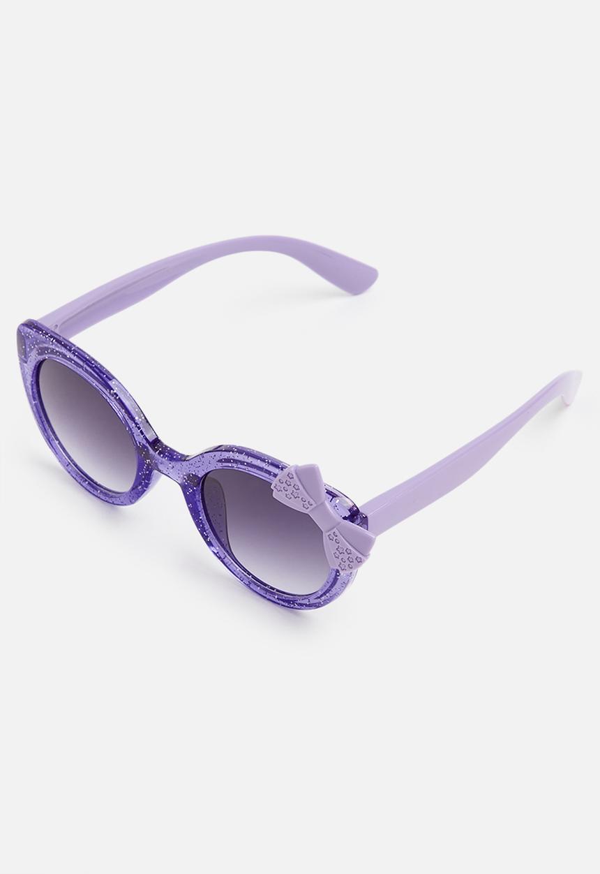 Pop Candy - Bow decor sunglasses - purple 