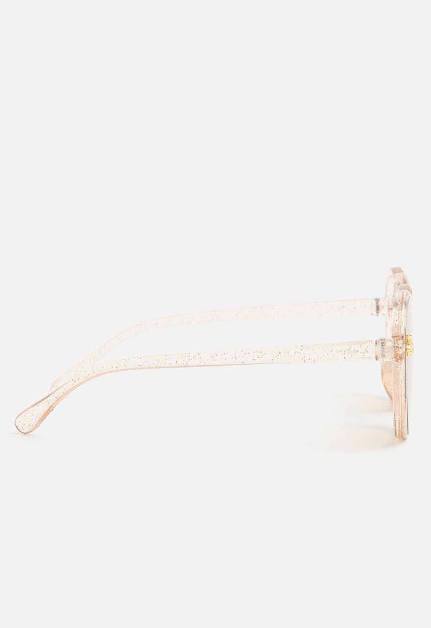Pop Candy - Heart shaped sunglasses - brown