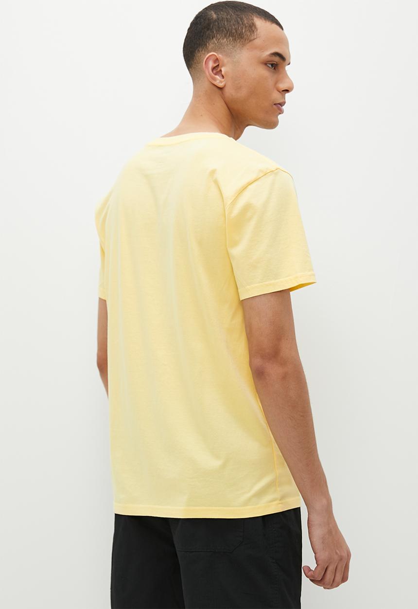 Hurley - One & only seasonal short sleeve t-shirt - light yellow