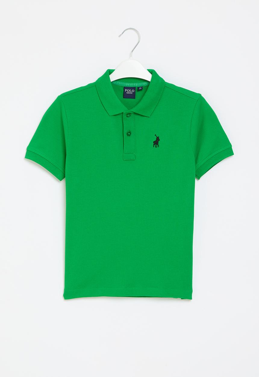POLO - Boys austin ss golfer - green
