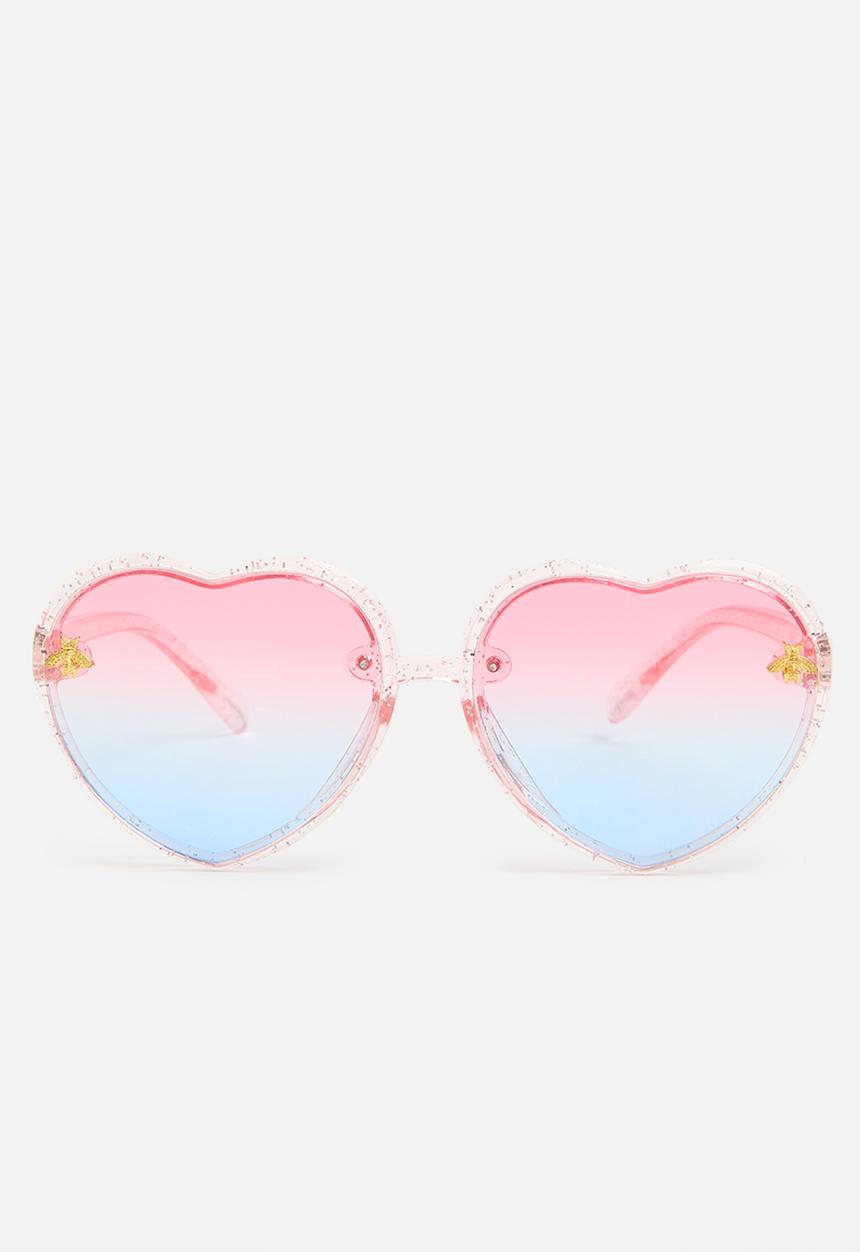 Pop Candy - Heart shaped sunglasses - pink