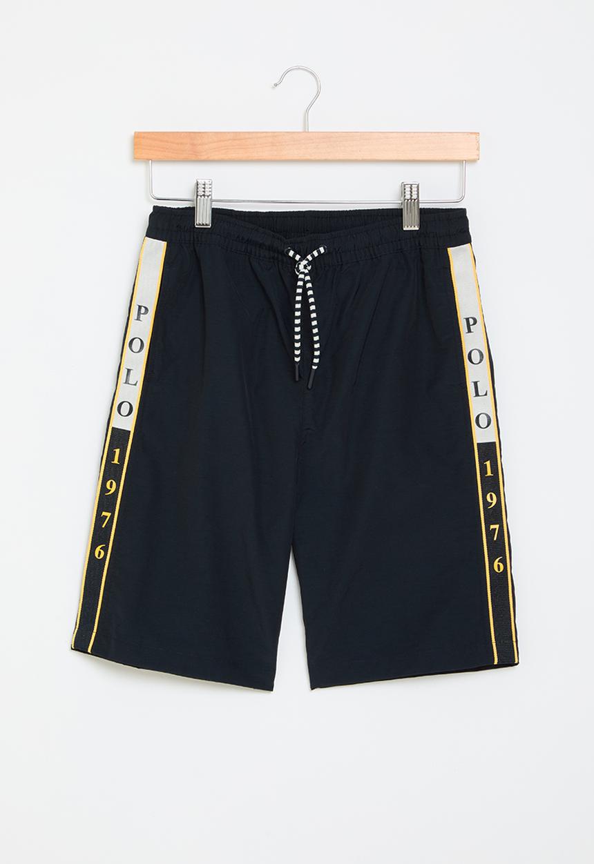 POLO - Boys ayden cut & sew short - navy