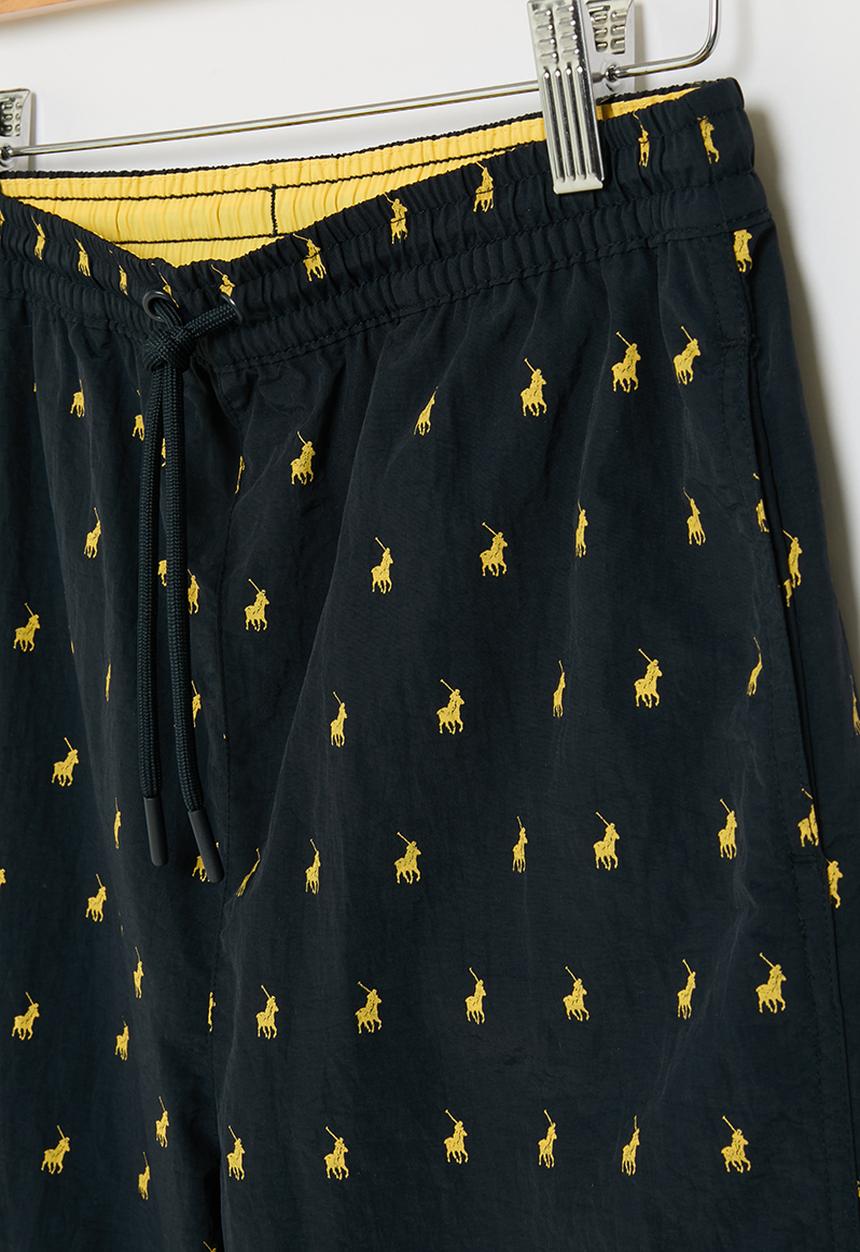 POLO - Boys bradley monogram short - navy