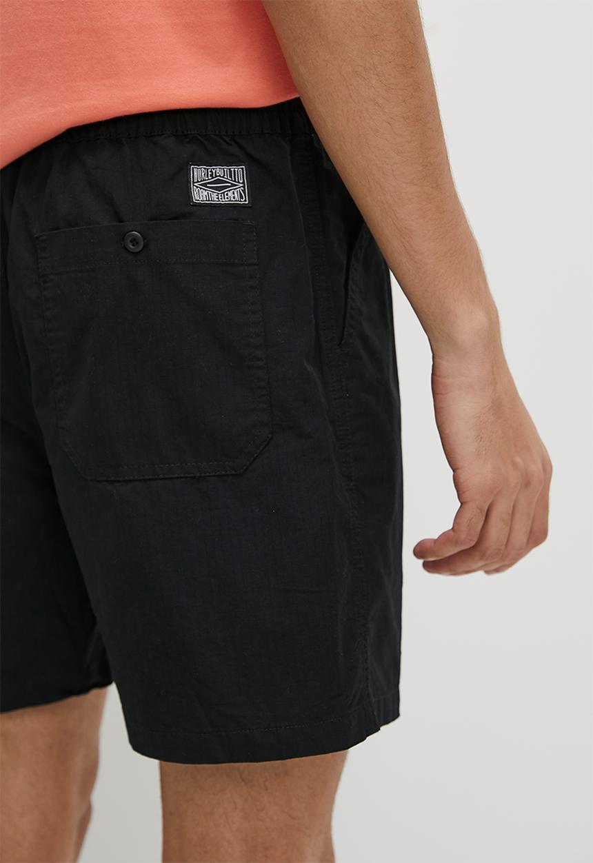 Hurley - Supply volley walkshorts - black