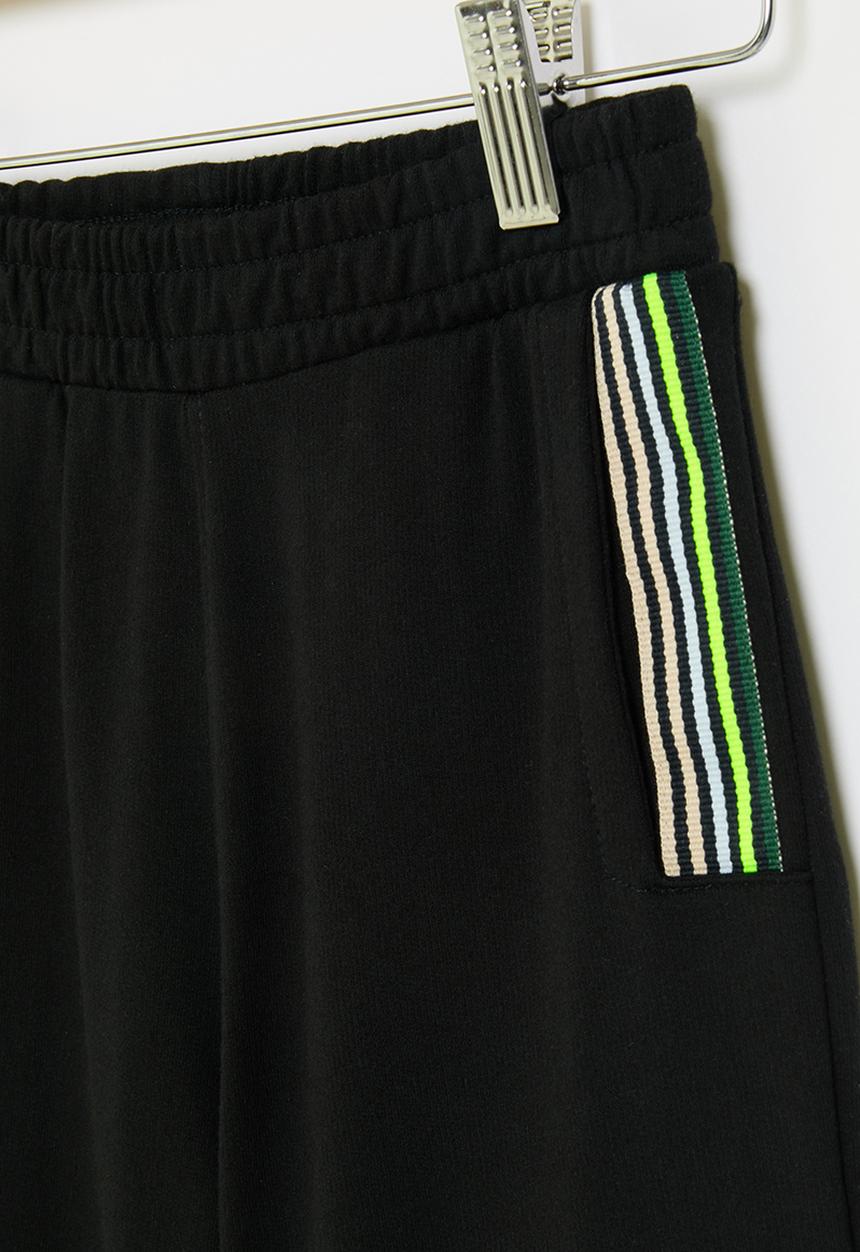 POLO - Boys kai casual short - black