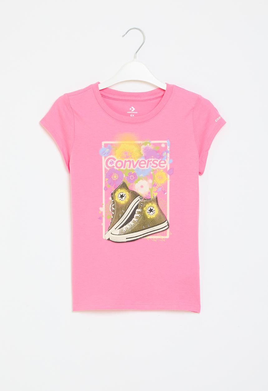 Converse - Converse chuck taylor classic tee - oops pink