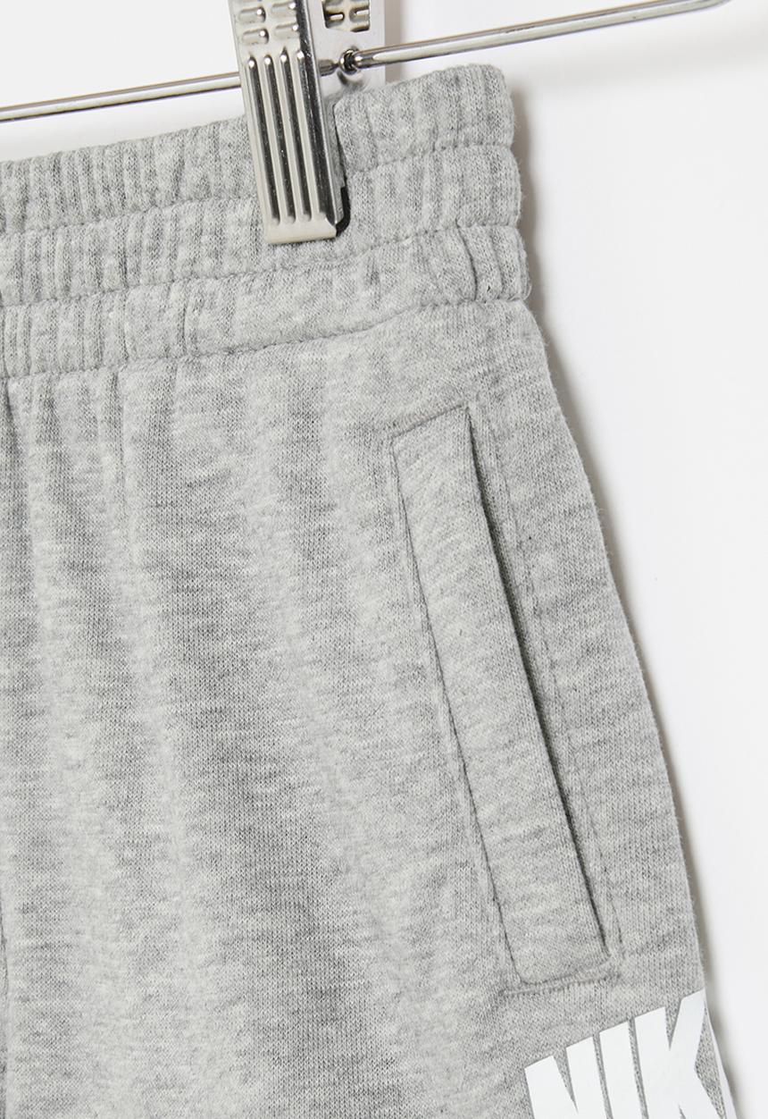 Nike - Nike sportswear club french terry shorts - dk grey heather