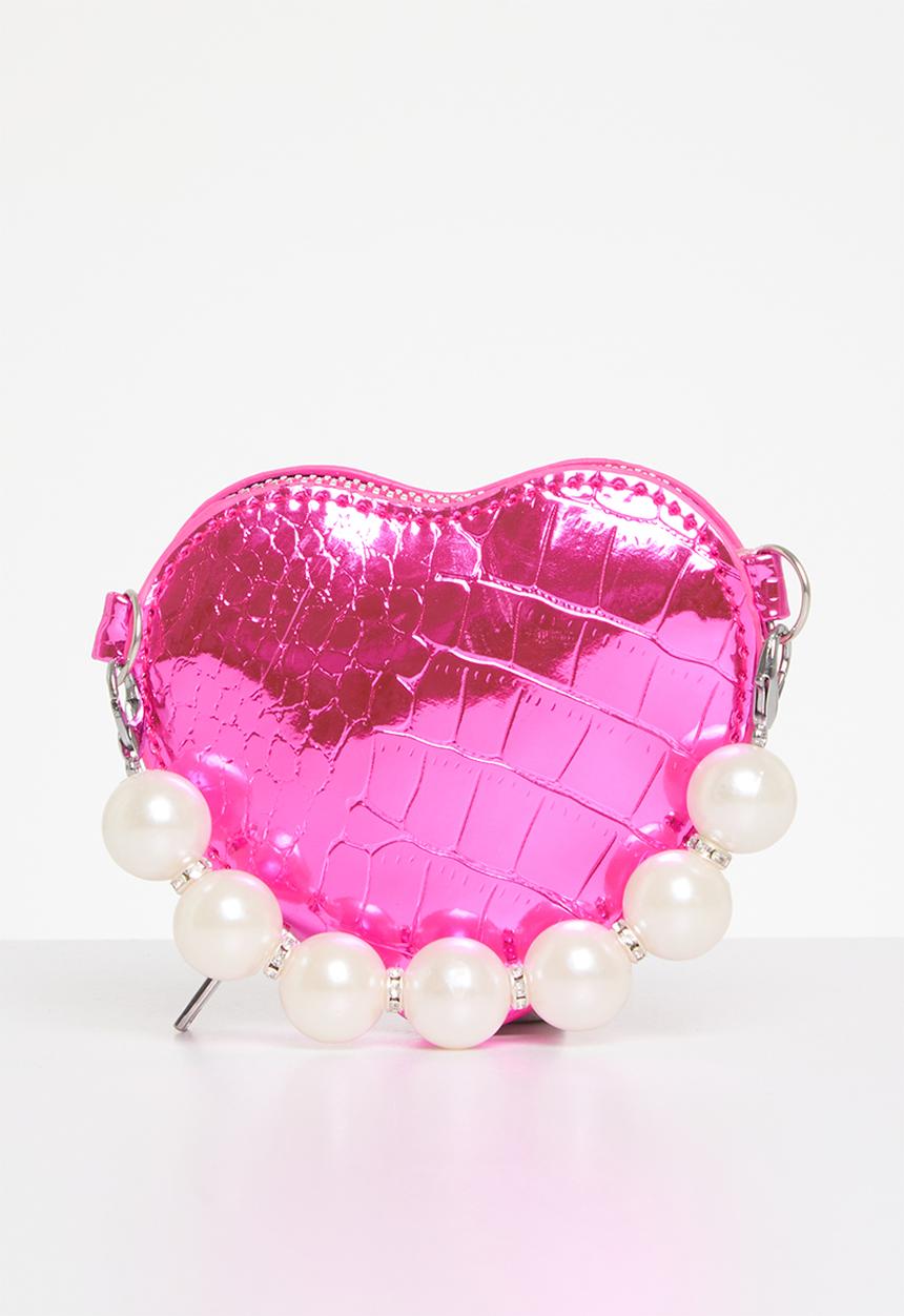 Pop Candy - Heart shaped bag - pink