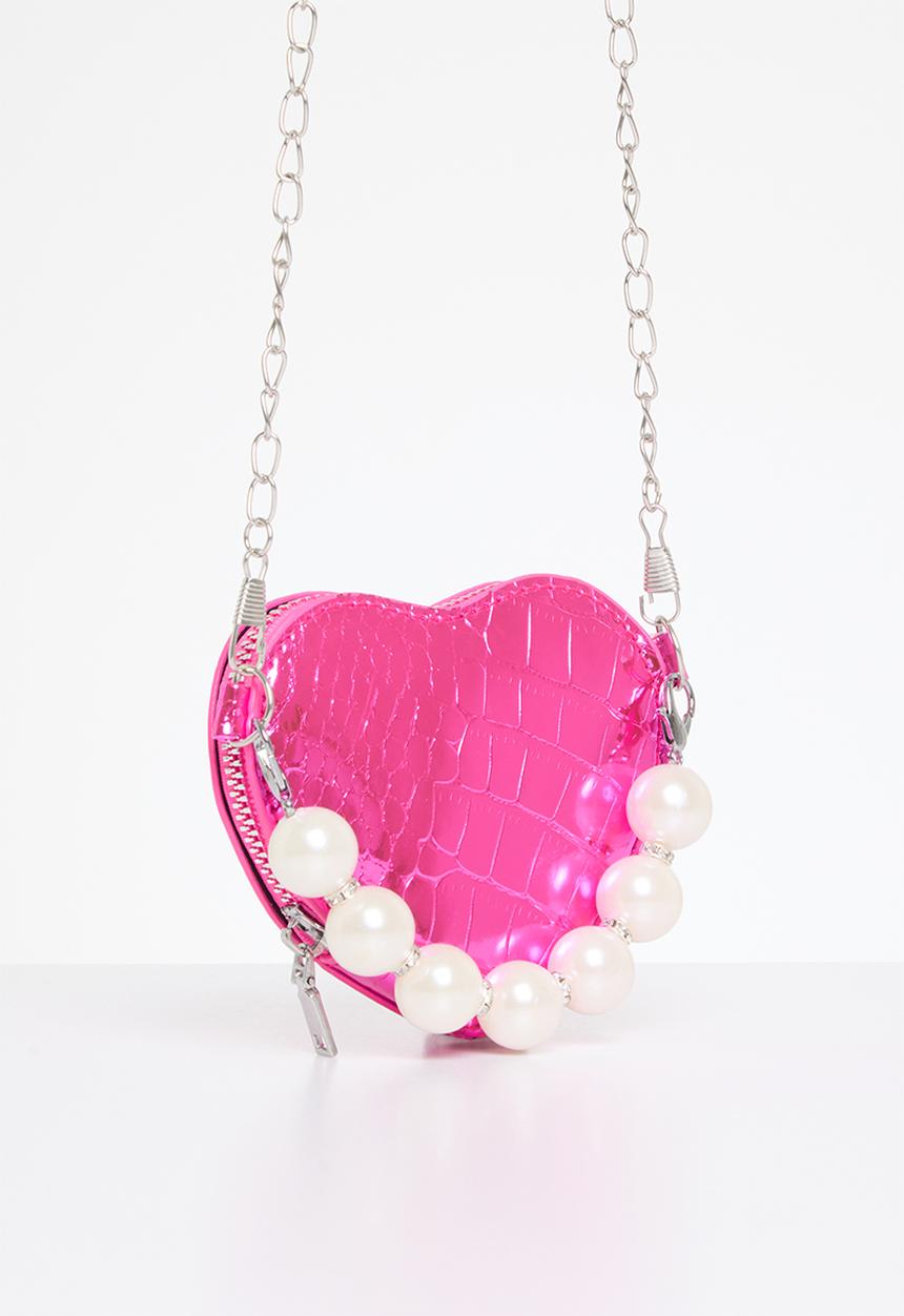 Pop Candy - Heart shaped bag - pink