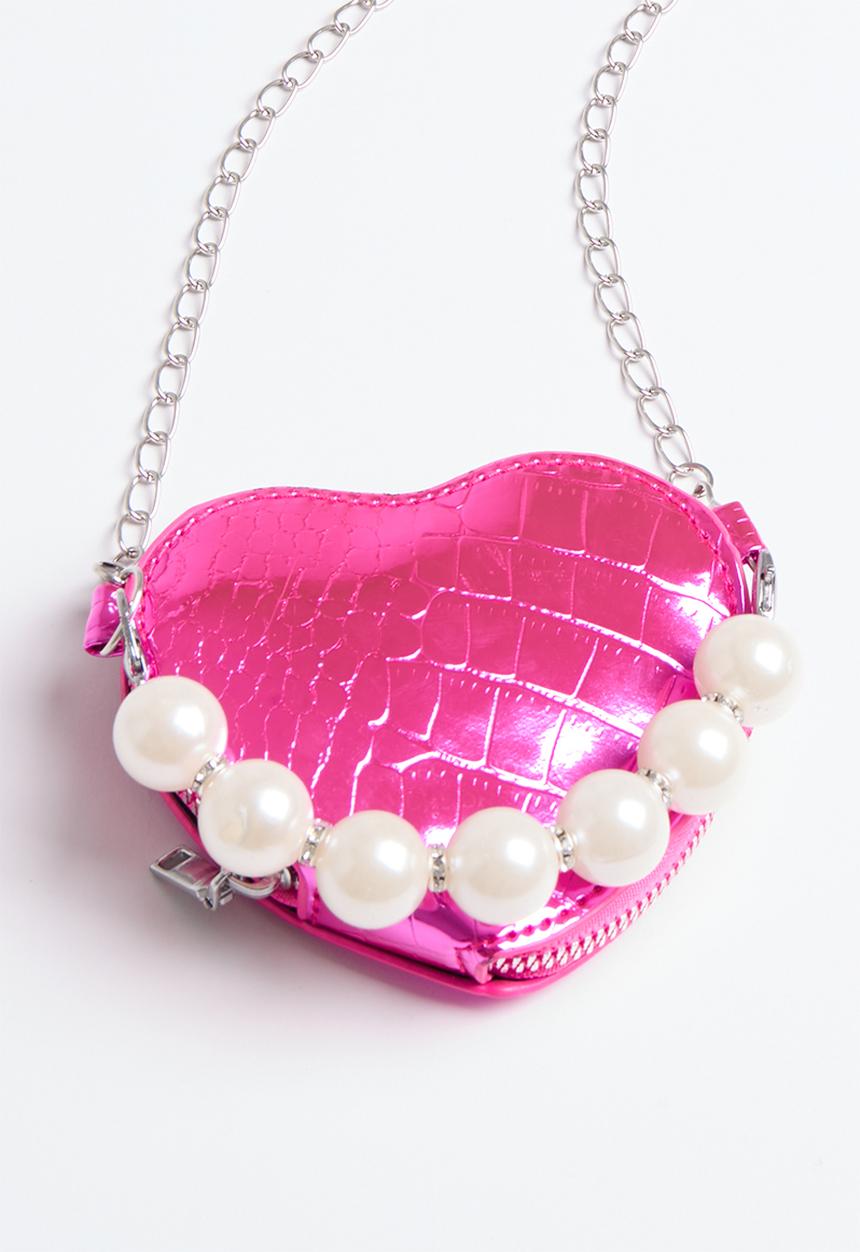 Pop Candy - Heart shaped bag - pink