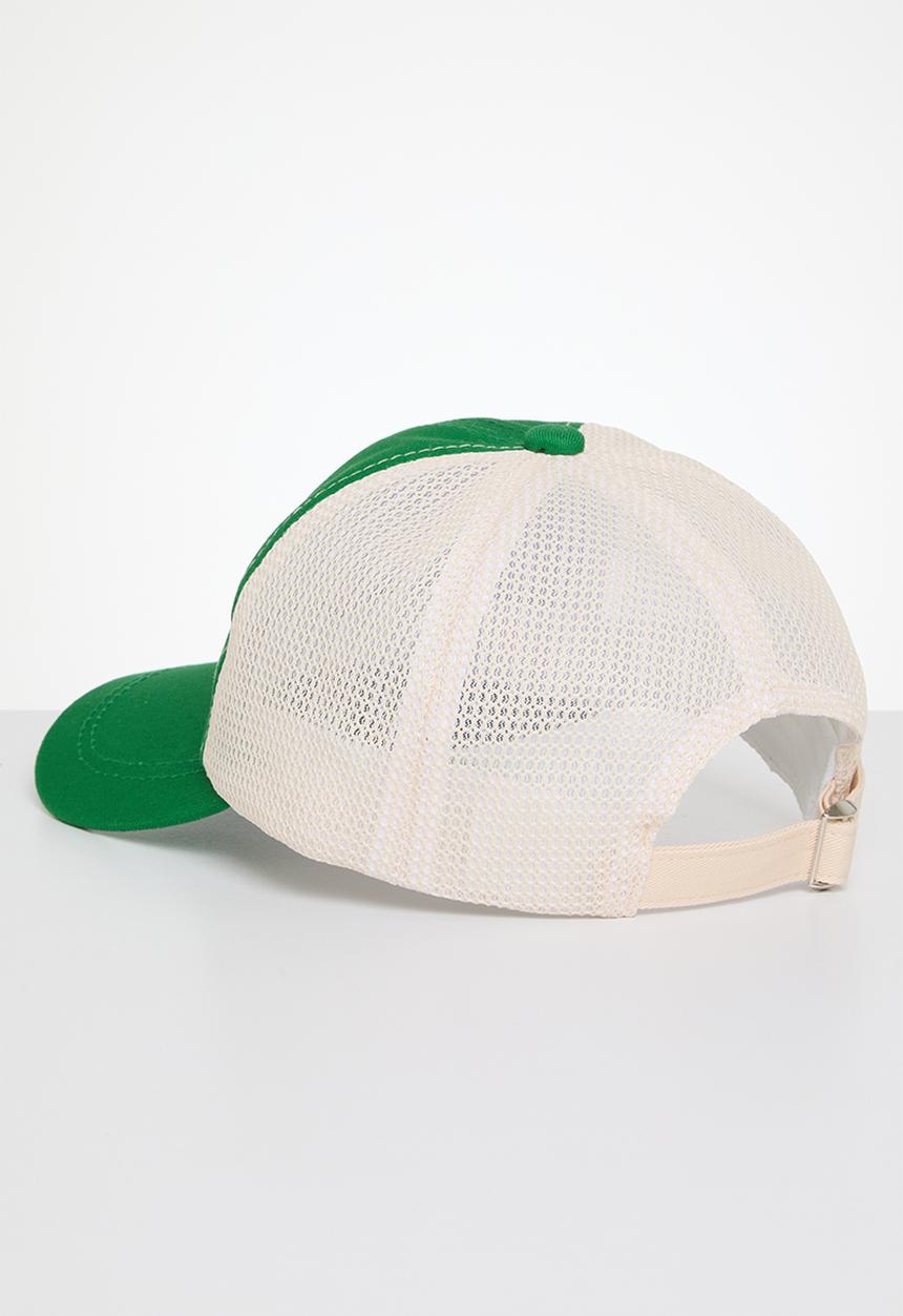 Pop Candy - Mesh cap - green & ecru