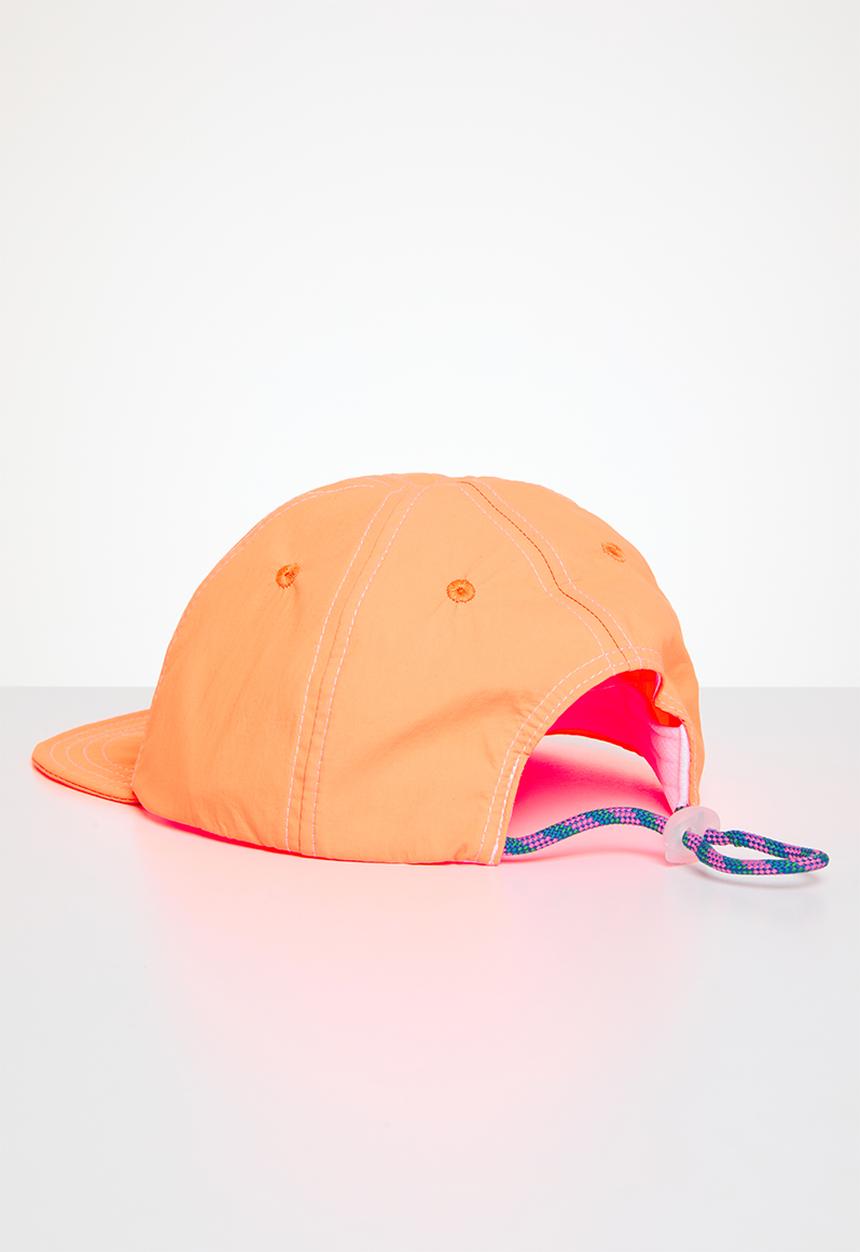 Pop Candy - Contrast stitch cap - orange