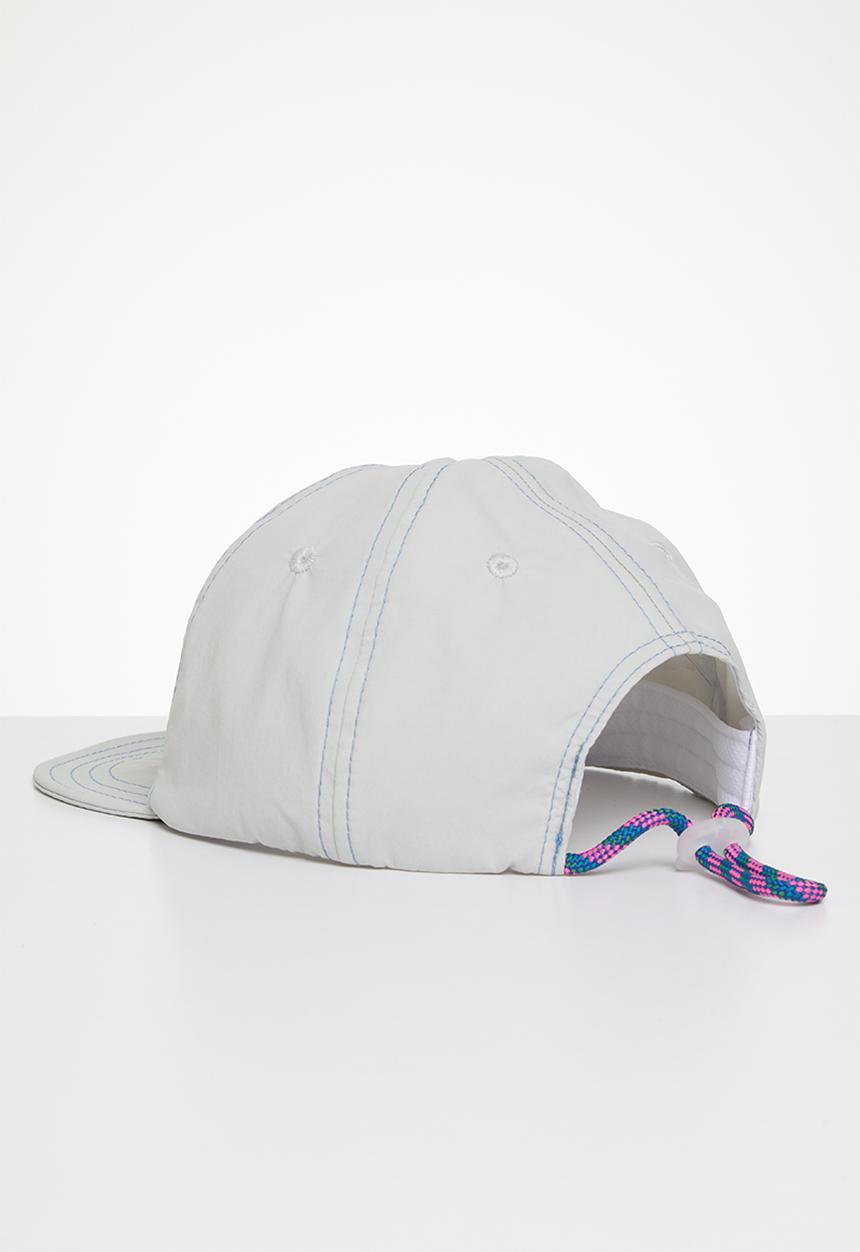 Pop Candy - Contrast stitch Cap - grey