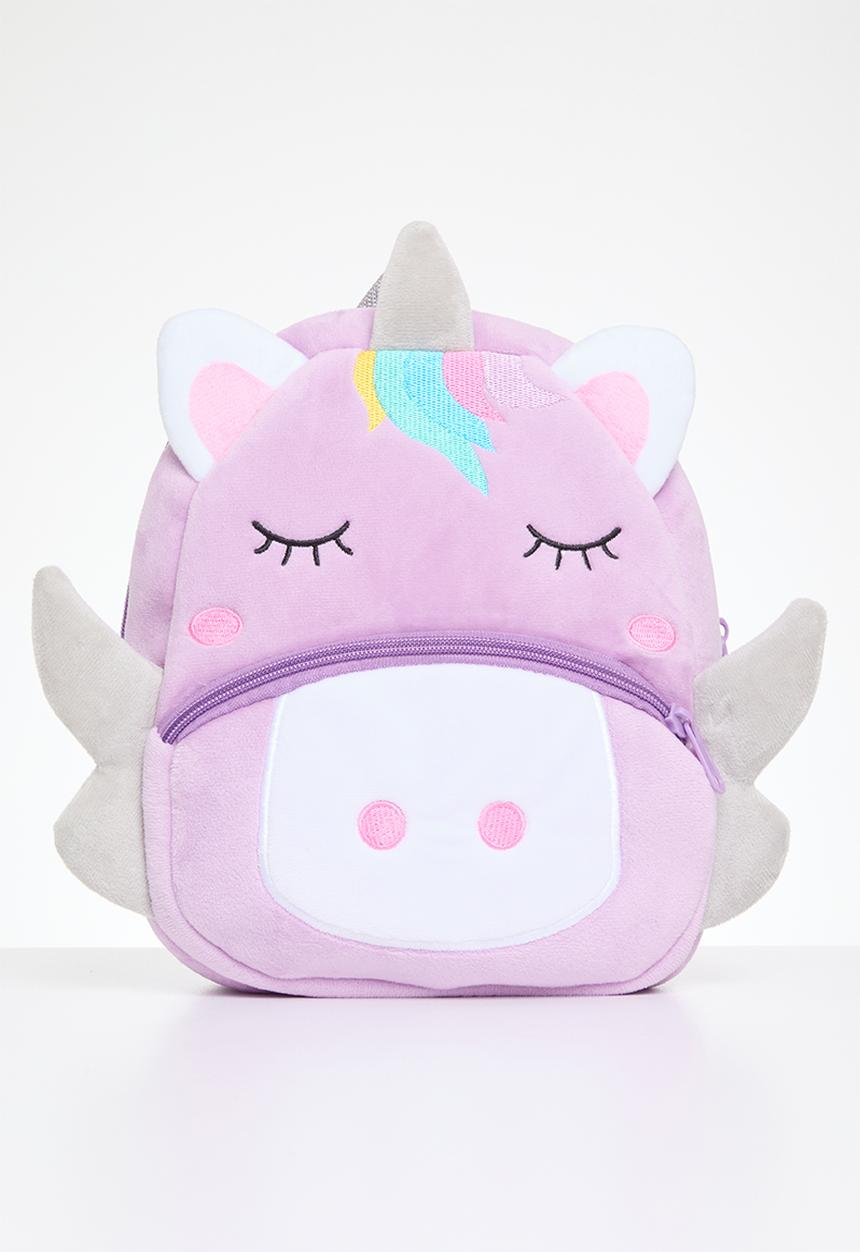 Pop Candy - Novelty backpack- purple & grey