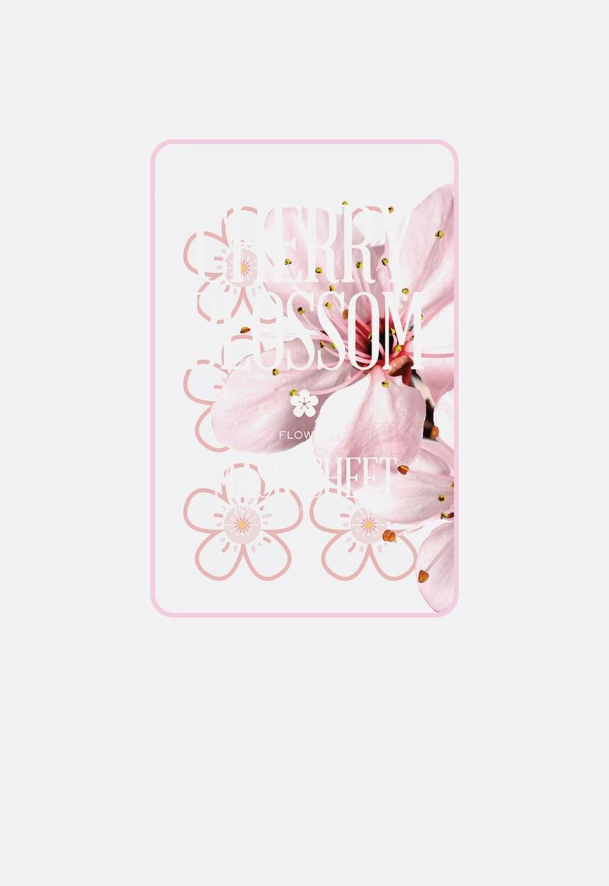 KOCOSTAR - Slice/Flower Mask - Cherry Blossom