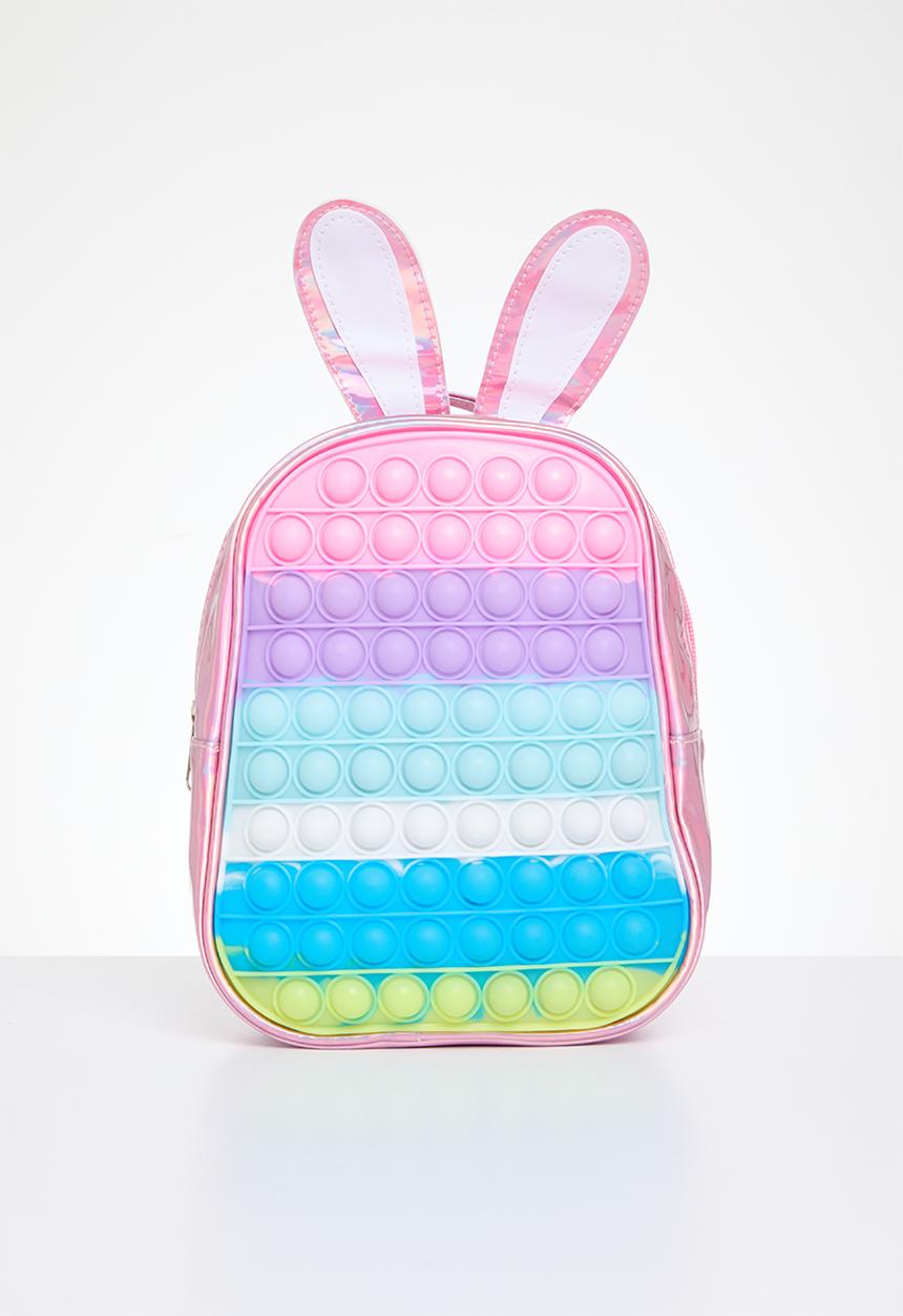 Pop Candy - Bunny ears backpack -multi