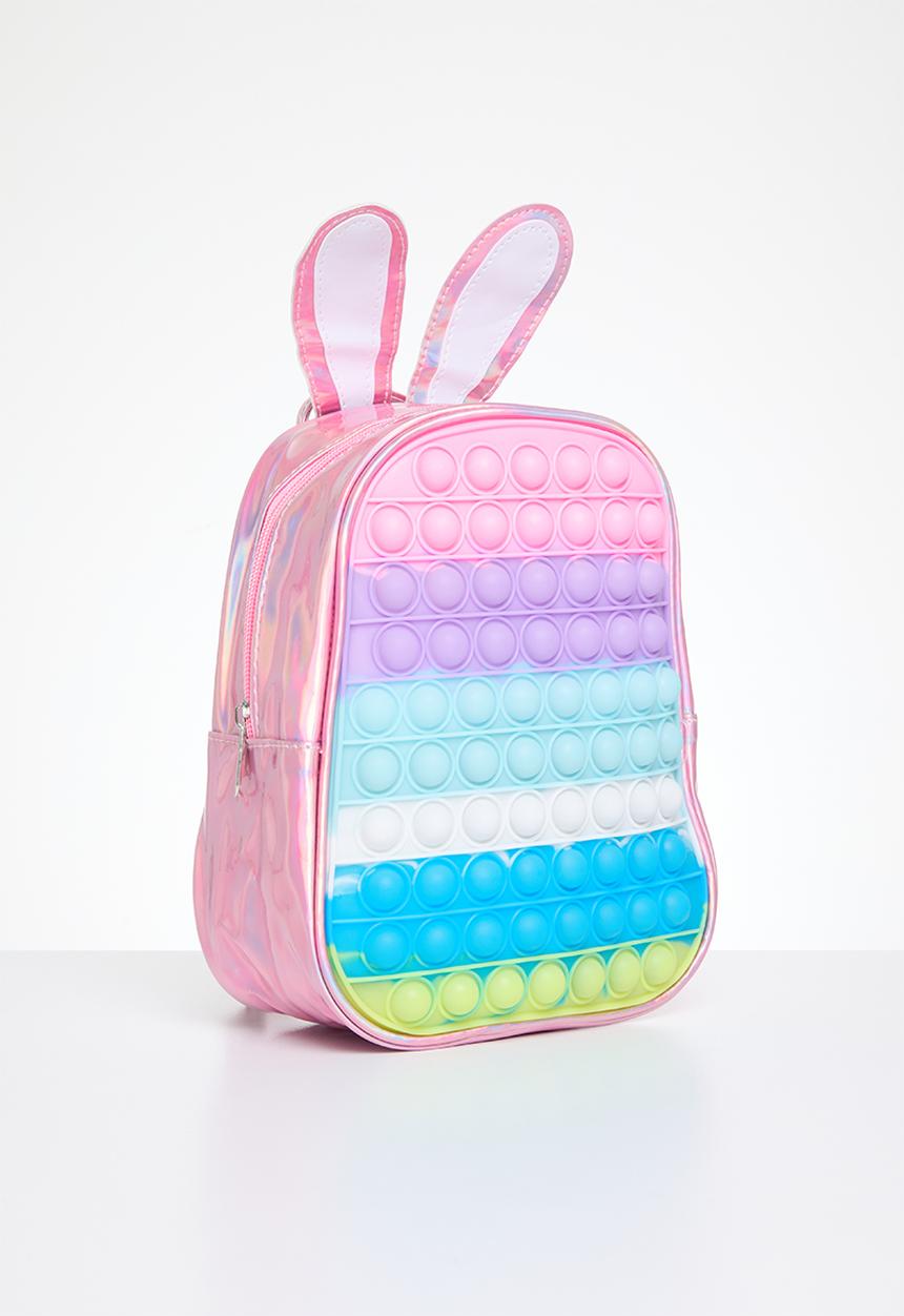 Pop Candy - Bunny ears backpack -multi