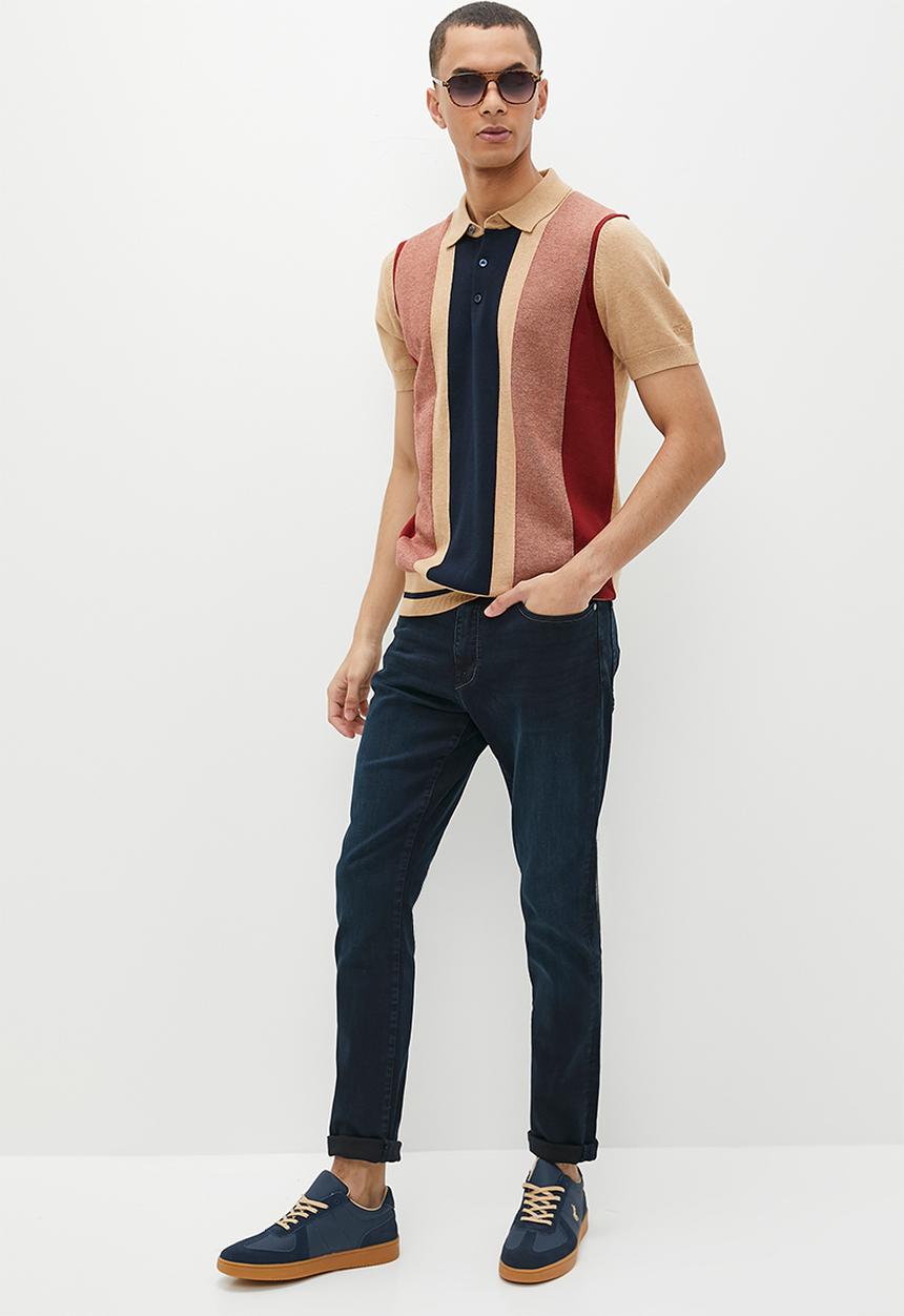 Ben Sherman - Classic denim slim jeans - blue black