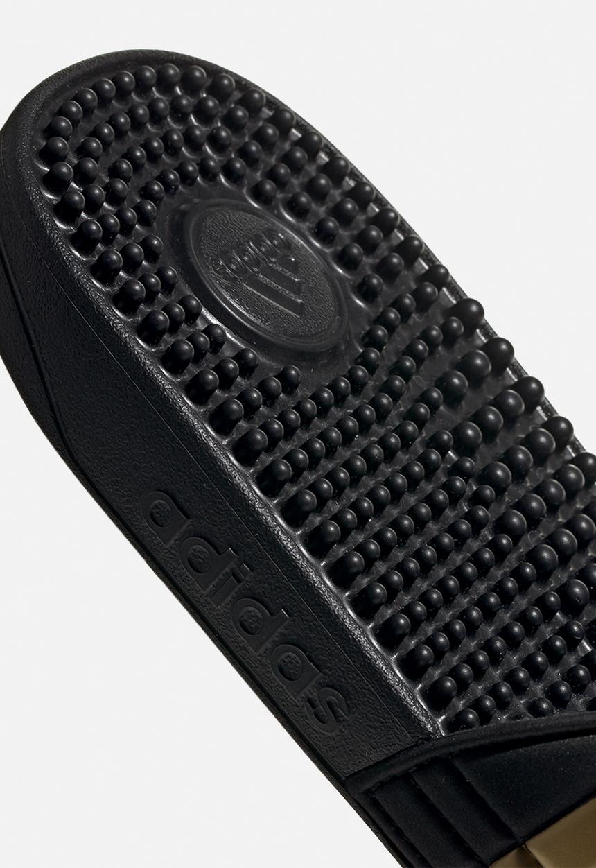 adidas Originals - Adissage - core black/gold met./core black