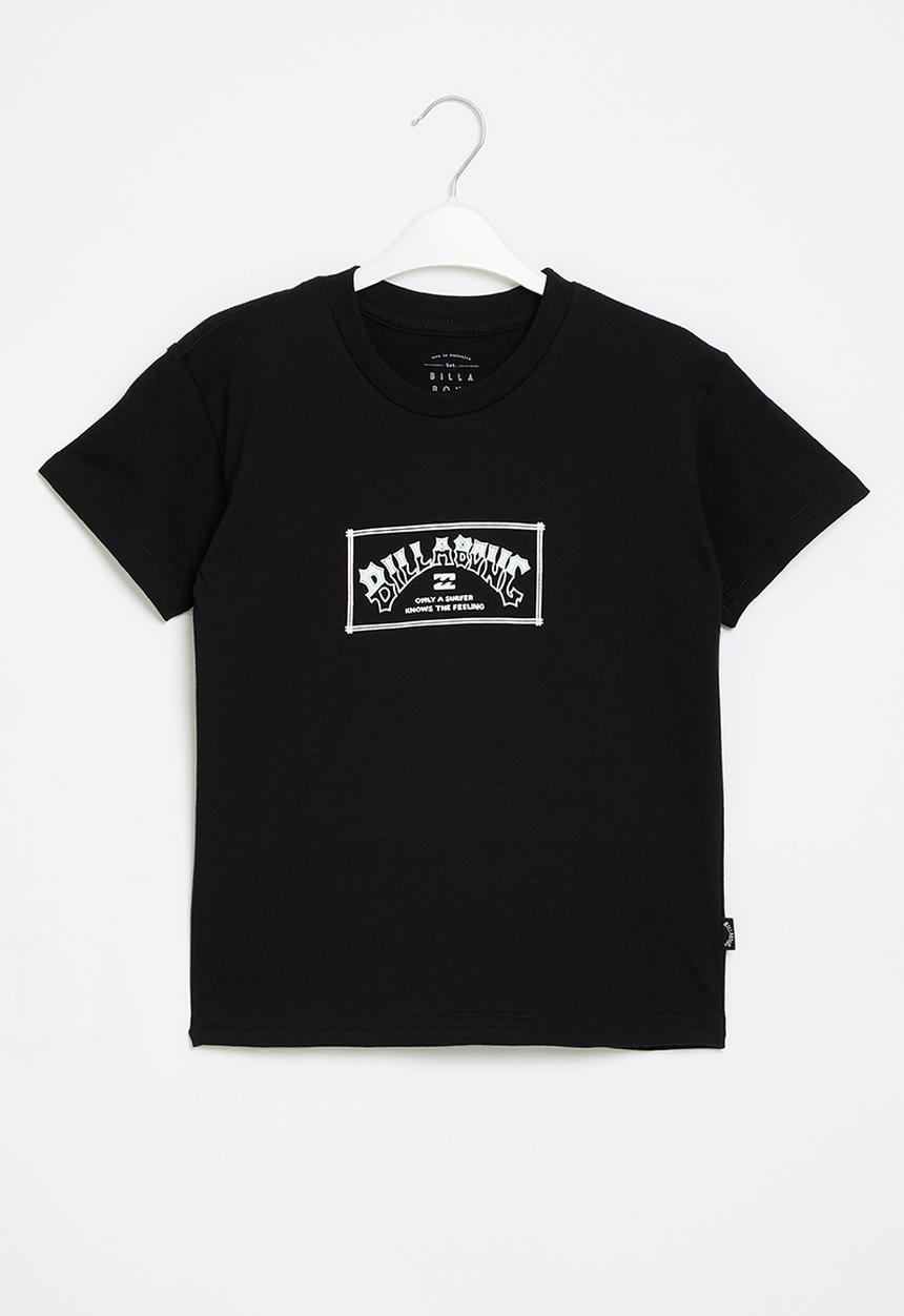 Billabong  - Pre-boys arch wave short sleeve - black