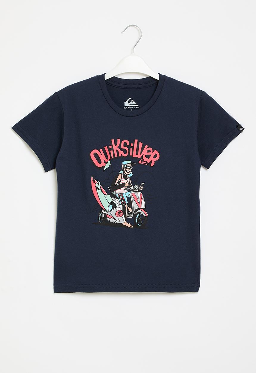 Quiksilver - Monkey business short sleeve pre-boy - navy blazer
